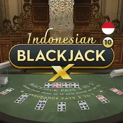 Indonesian Blackjack X variant with side bets
